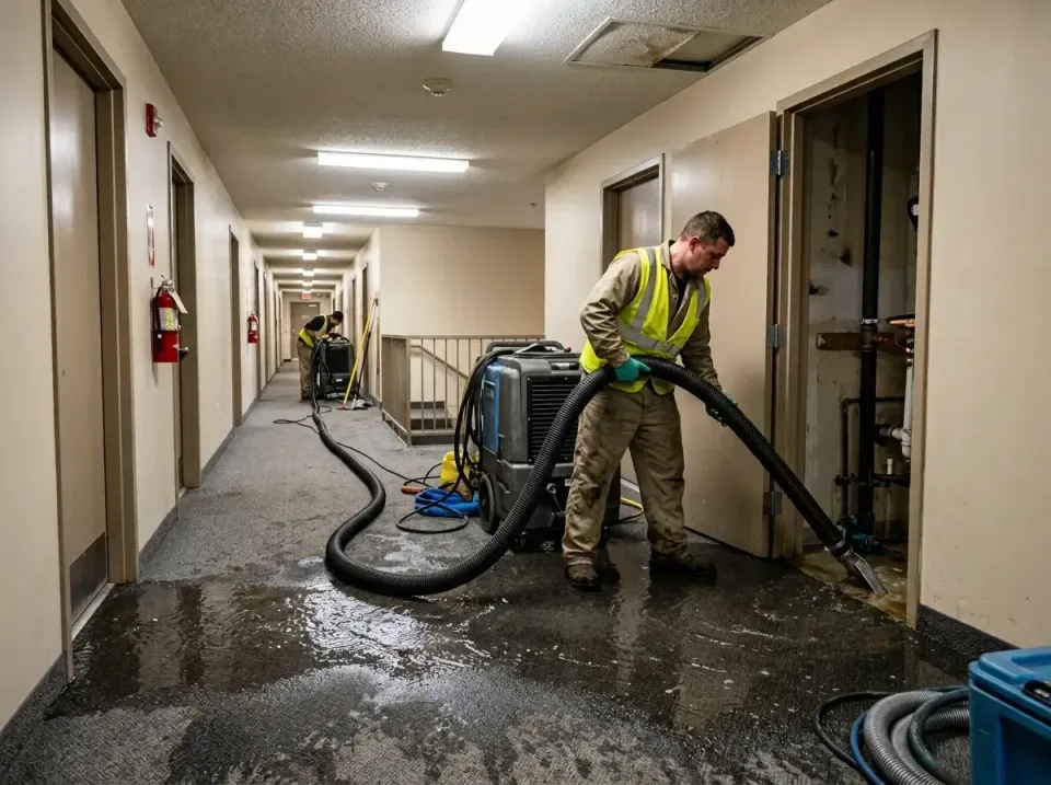 multi-unit-apartment-hallway-f-005 — frequently asked questions, Emergency Burst Pipe Water Extraction & Removal in Hewitt,…